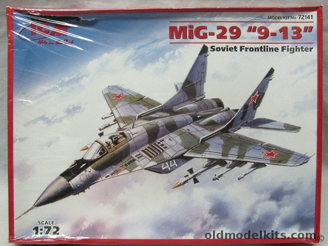 ICM 1/72 Mig-29 '9-13' - Soviet Frontline Fighter, 72141 plastic model kit
